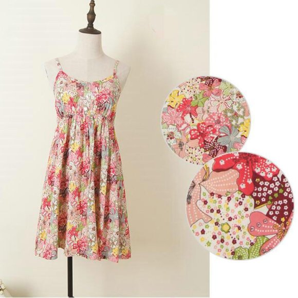 💥One Size Fits Most Summer Cotton Dress - Picture 1 of 1